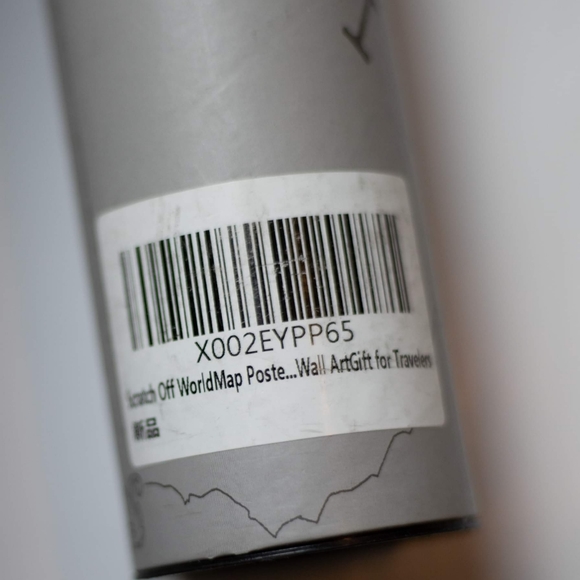 Travel scratch off map - Picture 4 of 4